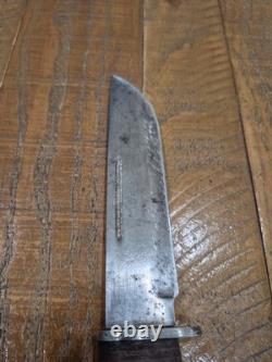 Vintage CATTARAUGUS 225Q WW2 Military Combat Knife Dagger. Solid Knife. USA
