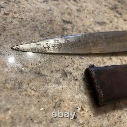 Vintage Dagger Solingen Germany, G. C. Gutmann Cutlery Eagle Claw 499 Knife Dirk