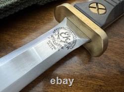 Vintage EK Commando Fixed Blade knife Fighting Dagger Made In Richmond VA USA
