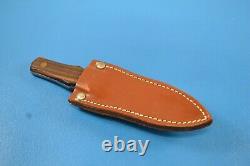Vintage Explorer Boot Knife Dagger Model 21-295 Japan + Leather Sheath