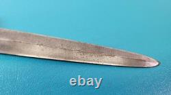 Vintage Fairbairn Sykes F-S Third Pattern Sheffield England Dagger Knife TR1224