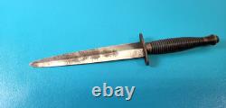 Vintage Fairbairn Sykes F-S Third Pattern Sheffield England Dagger Knife TR1224