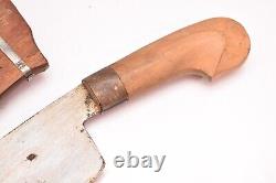 Vintage Filipino Philippines Palang Bolo Knife/Sword Wood Sheath 19 Dagger