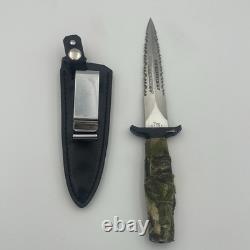 Vintage Fury Rattler Dagger 33061 Von Lindenau Made in Japan Knife With Sheath