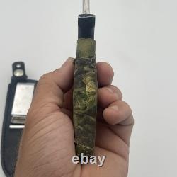 Vintage Fury Rattler Dagger 33061 Von Lindenau Made in Japan Knife With Sheath