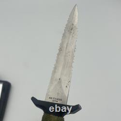 Vintage Fury Rattler Dagger 33061 Von Lindenau Made in Japan Knife With Sheath
