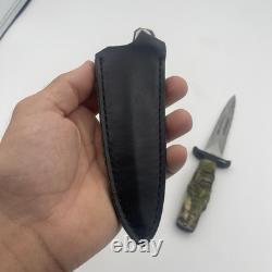 Vintage Fury Rattler Dagger 33061 Von Lindenau Made in Japan Knife With Sheath