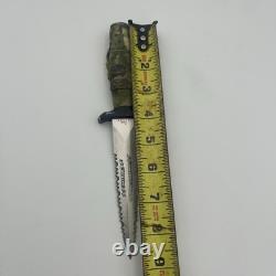 Vintage Fury Rattler Dagger 33061 Von Lindenau Made in Japan Knife With Sheath