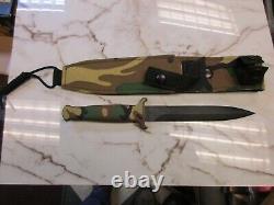 Vintage GERBER GUARDIAN II R. W. Loveless Stainless Camouflage Knife, Dagger