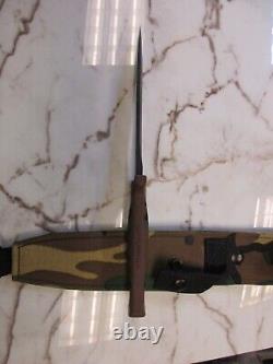 Vintage GERBER GUARDIAN II R. W. Loveless Stainless Camouflage Knife, Dagger