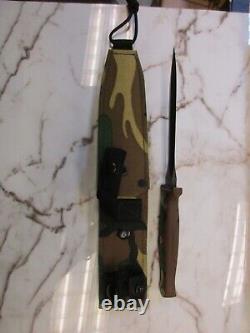 Vintage GERBER GUARDIAN II R. W. Loveless Stainless Camouflage Knife, Dagger