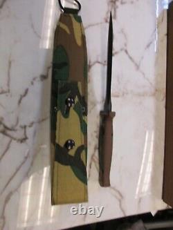 Vintage GERBER GUARDIAN II R. W. Loveless Stainless Camouflage Knife, Dagger