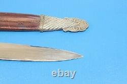 Vintage Gaucho Knife Dagger El Centauro France Made Stainless with Sheath