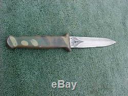 Vintage Gerber Dagger U. S. A. War Fighting Side Knife C5365S Used