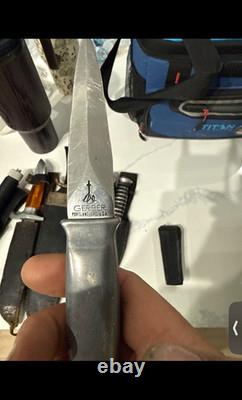 Vintage Gerber Guardian I Fighting Boot Knife Portland OR USA Serial #024007