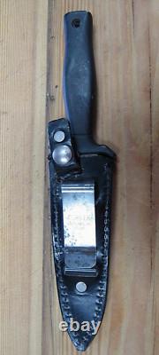 Vintage Gerber Mark I Boot Knife Dagger & Leather Sheath GOOD CONDITION