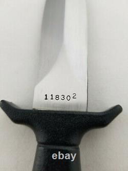 Vintage Gerber Mark I Combat Dagger Knife with Boot Clip Scabbard