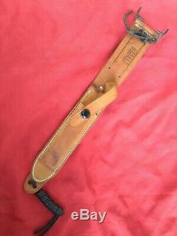 Vintage Gerber Mark II 2 Vietnam Combat Knife Dagger Scabbard