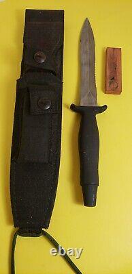 Vintage Gerber Mark II MK 2 Fighting Knife Dagger with Sheath