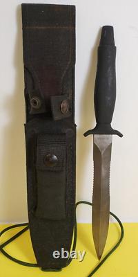 Vintage Gerber Mark II MK 2 Fighting Knife Dagger with Sheath