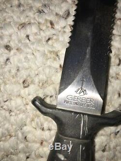 Vintage Gerber Mark II, Made in 1979 Combat Survival Knife Dagger