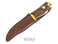 Vintage German Bowie Hunting Knife Dagger with Sheath