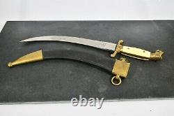 Vintage German Dagger Knife With Sheath Solingen Germany G. C. Company #422