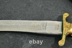 Vintage German Dagger Knife With Sheath Solingen Germany G. C. Company #422