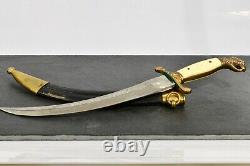 Vintage German Dagger Knife With Sheath Solingen Germany G. C. Company #422