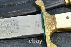 Vintage German Dagger Knife With Sheath Solingen Germany G. C. Company #422