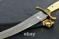 Vintage German Dagger Knife With Sheath Solingen Germany G. C. Company #422