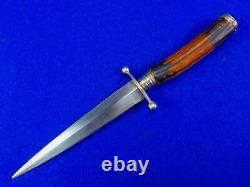 Vintage German Germany Stag Hunting Fighting Knife Dagger with Sheath