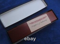 Vintage German Made Jim Bowie Knife Vidalia Sandbar Fight Dagger With Box