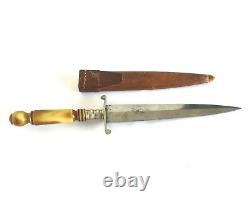 Vintage German Vendetta Boot Dagger Trench Combat Fighting Knife Dirk