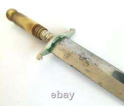 Vintage German Vendetta Boot Dagger Trench Combat Fighting Knife Dirk