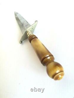 Vintage German Vendetta Boot Dagger Trench Combat Fighting Knife Dirk