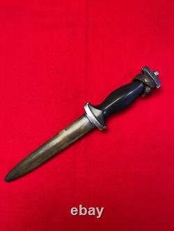 Vintage Germany Post-WW2 Black Panther Boot Fighting Knife/Dagger with Sheath
