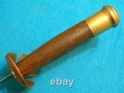 Vintage Germany Trench Art Knife Combat Fighting Dagger Stiletto Bowie Knives Ec