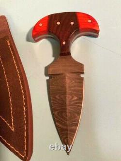 Vintage Handmade Steel Damascus Moroccan custom handle Style Knife Dagger
