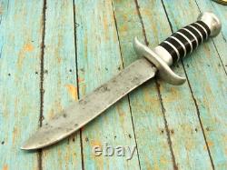 Vintage Handmade WWII Trench knife knives Commando Combat Bowie USN USMC USAF US