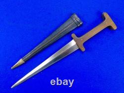 Vintage Italian Del Tin Reproduction of Medieval Dagger Fighting Knife