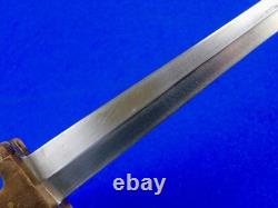 Vintage Italian Del Tin Reproduction of Medieval Dagger Fighting Knife
