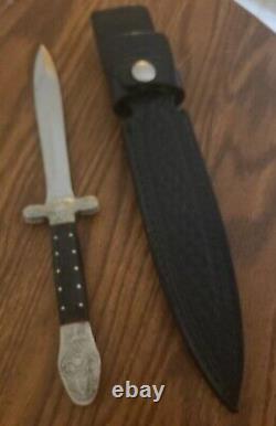 Vintage Japan Samuel C. Wragg US Civil War Buffalo Horn Stiletto Dagger Knife