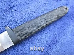 Vintage Japan Tanto Fighting Knife Top Gun Sawback Dagger And Sheath