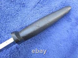 Vintage Japan Tanto Fighting Knife Top Gun Sawback Dagger And Sheath