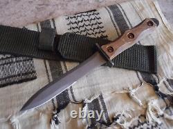 Vintage John Ek 1941 Commando Combat Knife Ek Knife Sheath Korea Vietnam Model