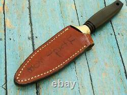 Vintage Kershaw Kai Japan Special Agent Boot Dagger Combat Fighting Knife Knives