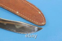 Vintage Kinfolks U. S. Military Pattern Bowie Knife Dagger + Scabbard Kinfolk's