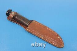 Vintage Kinfolks U. S. Military Pattern Bowie Knife Dagger + Scabbard Kinfolk's