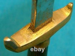 Vintage Oaxaca Mexico 15kris Combat Fighting Dirk Dagger Stiletto Knife Knives